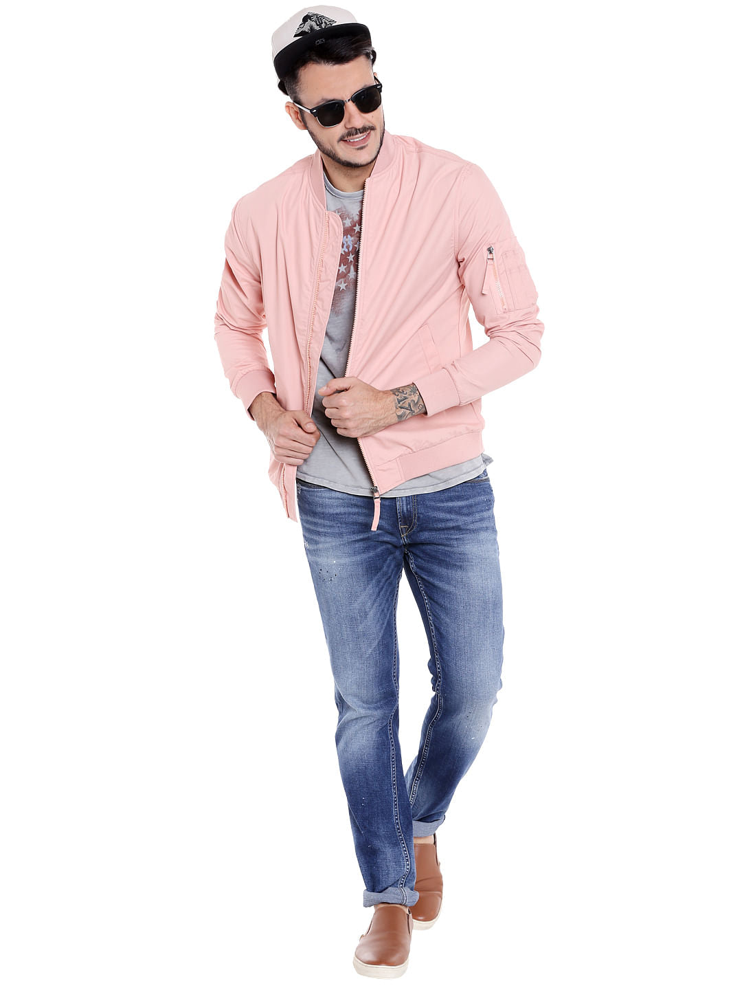 Pink Bomber Jacket