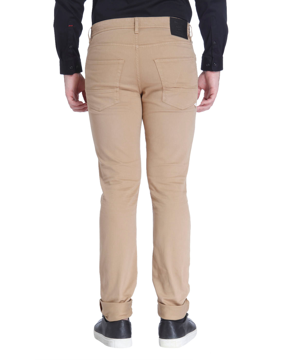 Beige Slim Pants