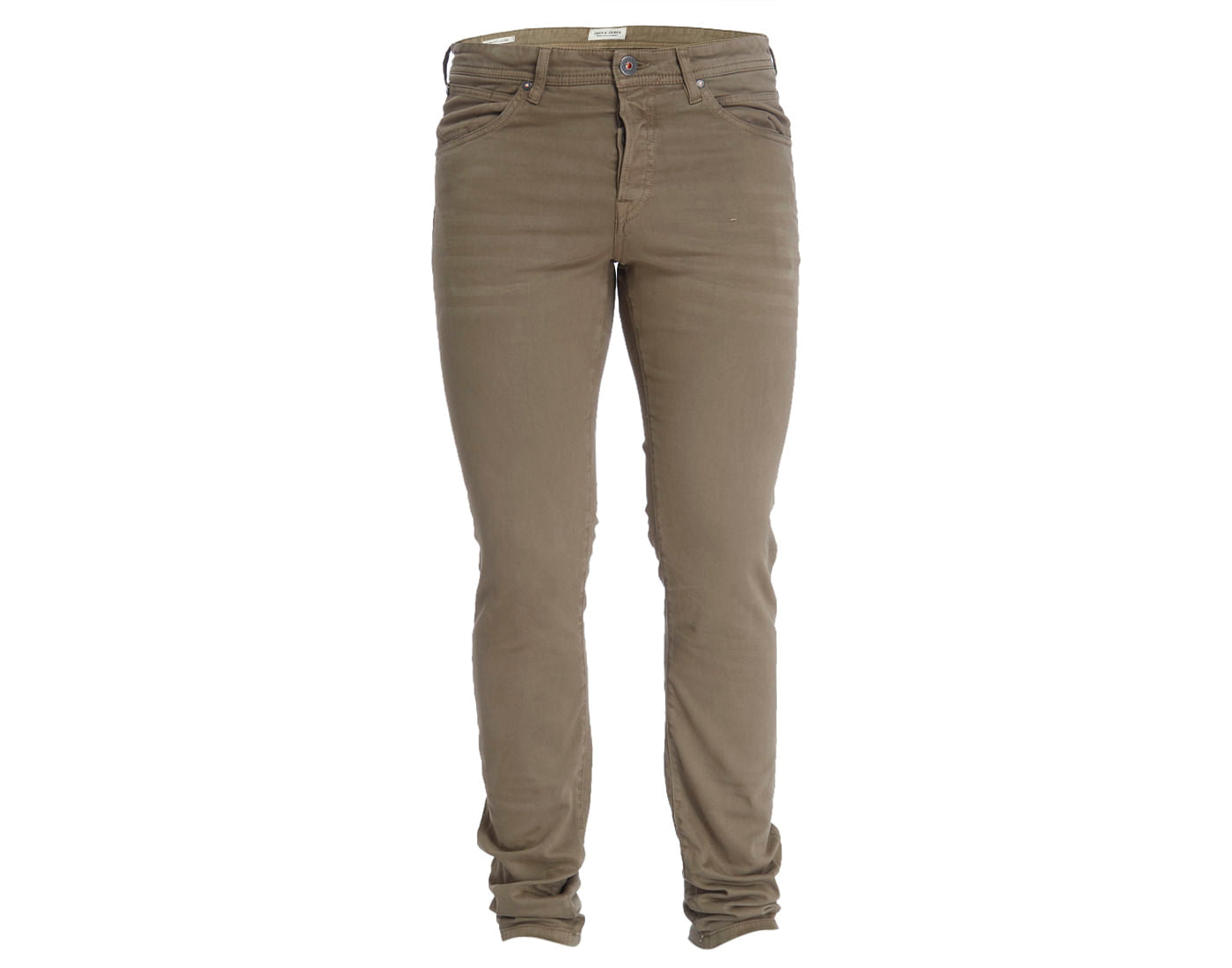 Brown Slim Fit Pants