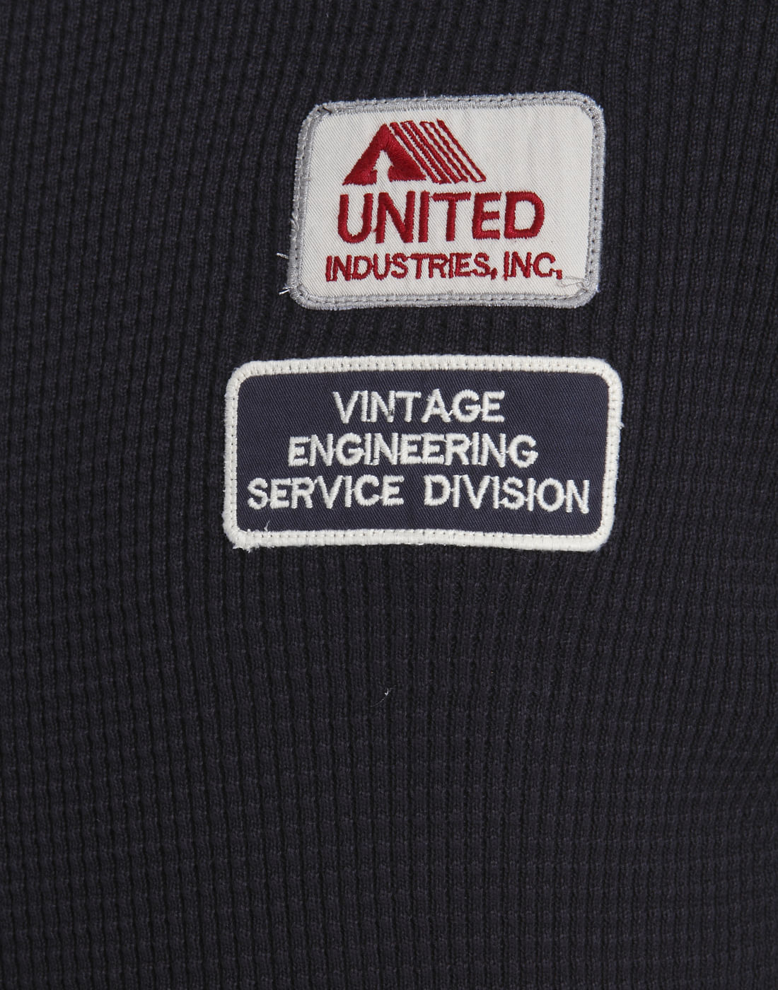 Black Badge Detail Crew Neck Cardigan
