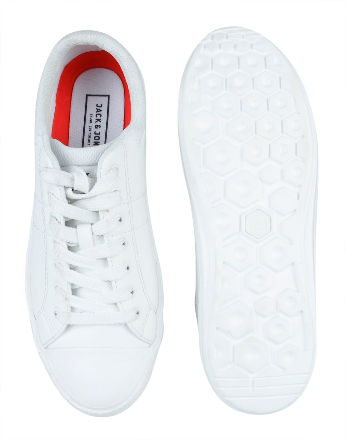White Faux Suede Sneakers