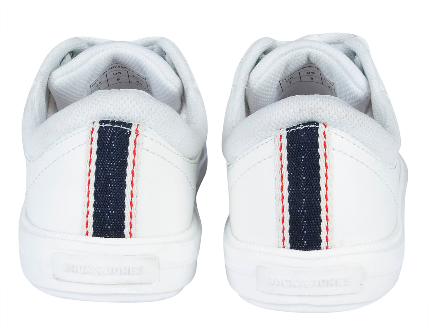 White Faux Suede Sneakers