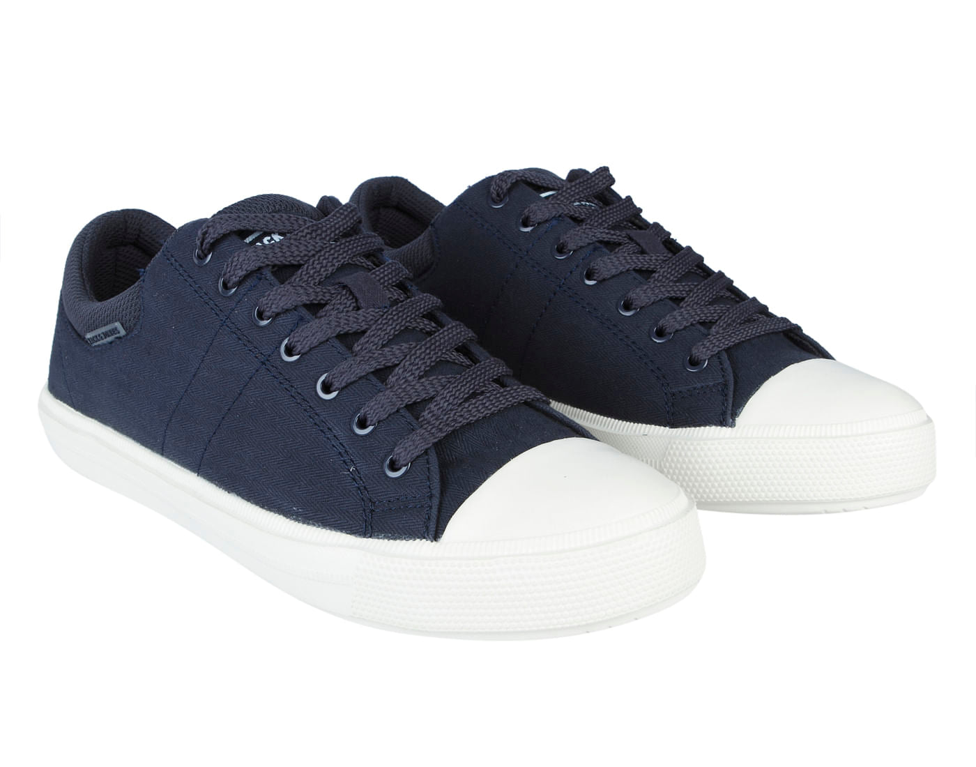 Blue Faux Suede Sneakers