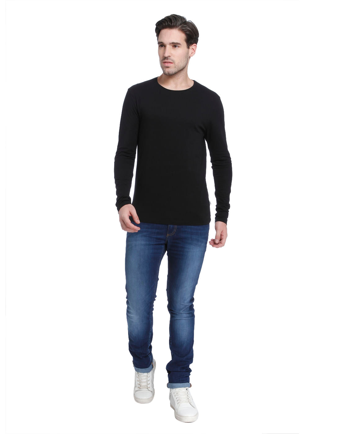 Black Crew Neck T-Shirt