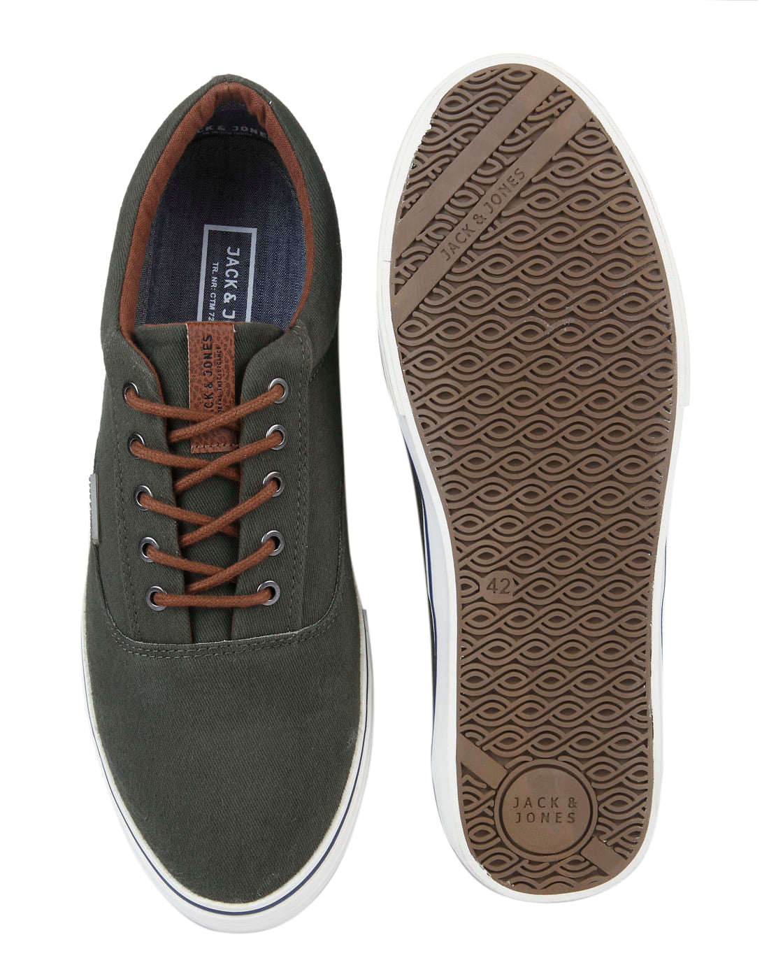 Green & Brown Sneakers