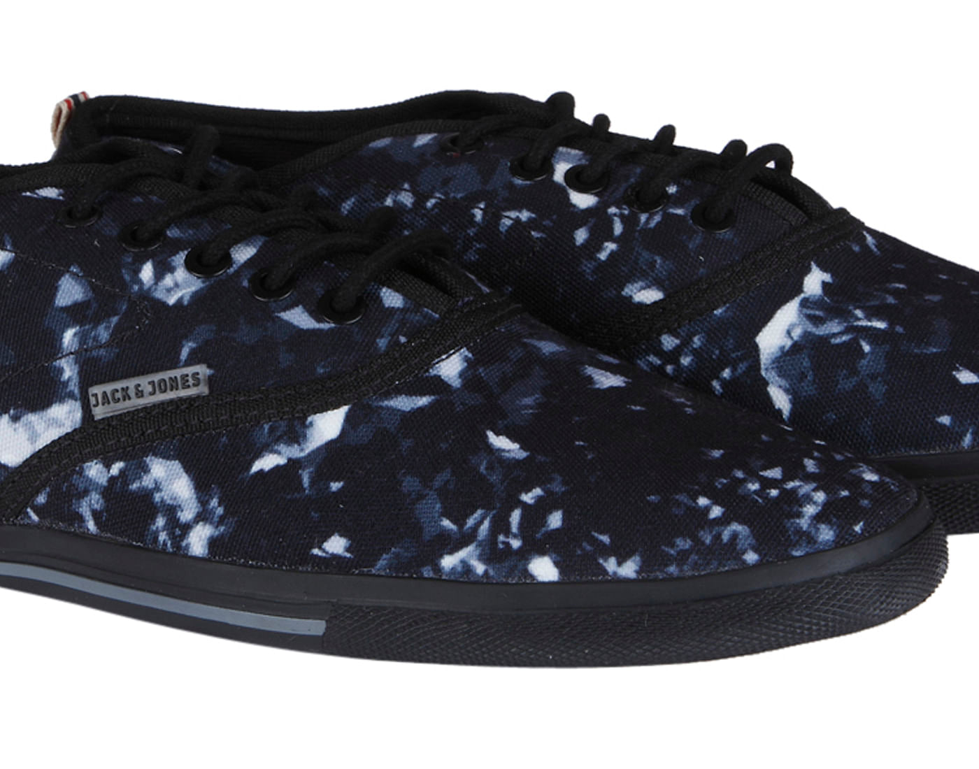 Blue All Over Print Sneakers