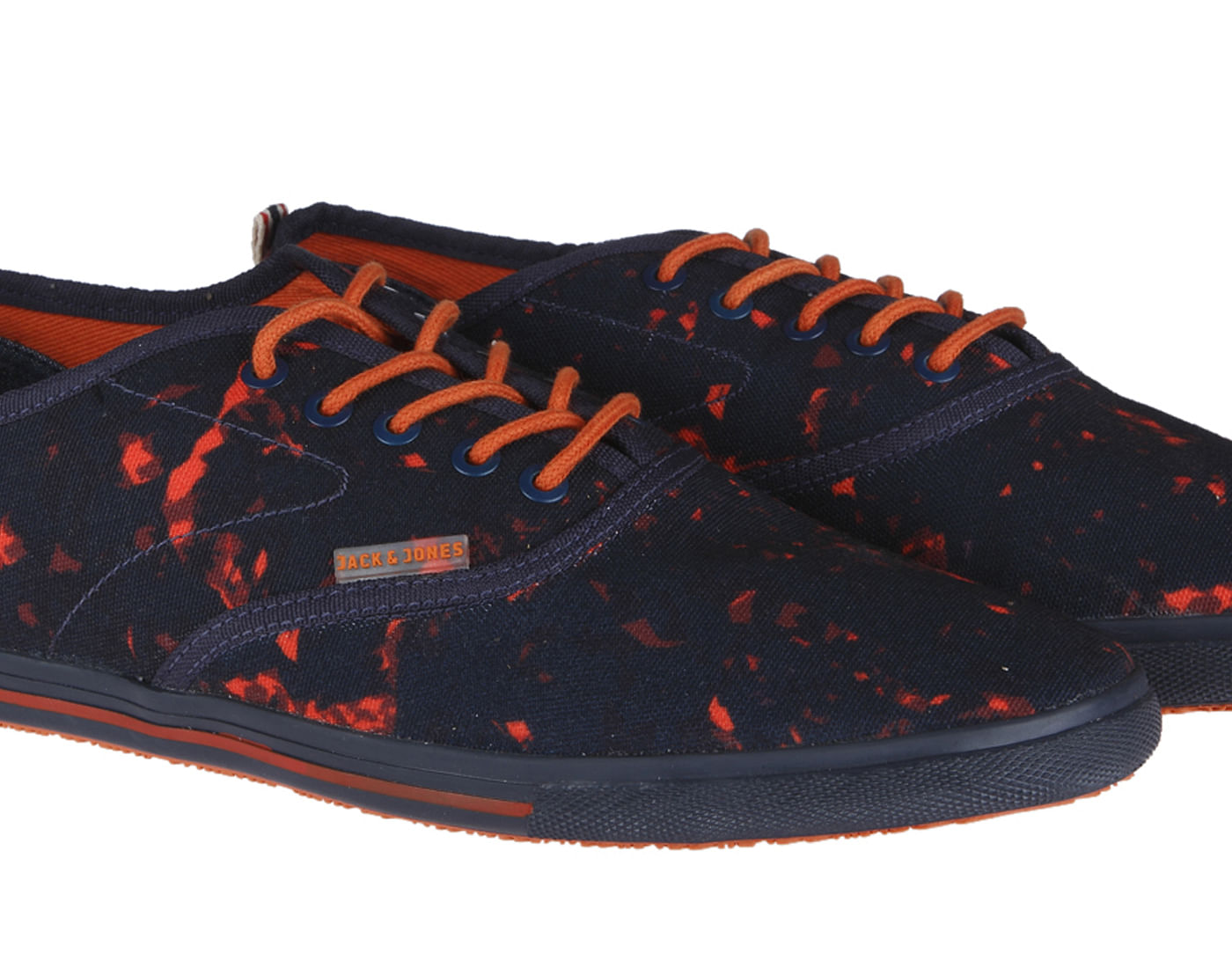 Blue All Over Print Sneakers