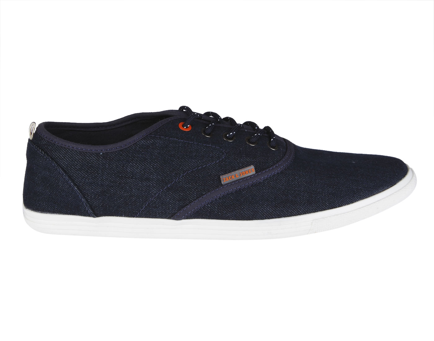 Dark Blue Denim Canvas Sneakers