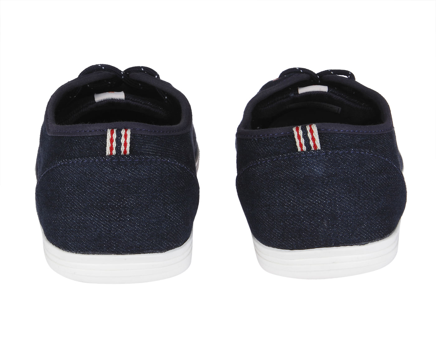 Dark Blue Denim Canvas Sneakers