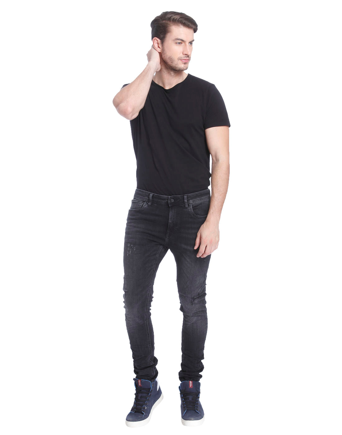 Grey Skinny Jeans