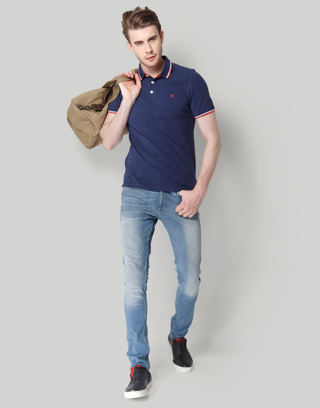 Blue Polo T-Shirt