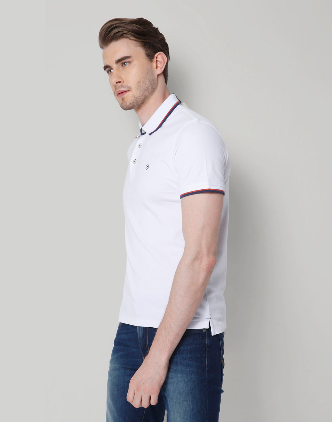 White Polo T-Shirt