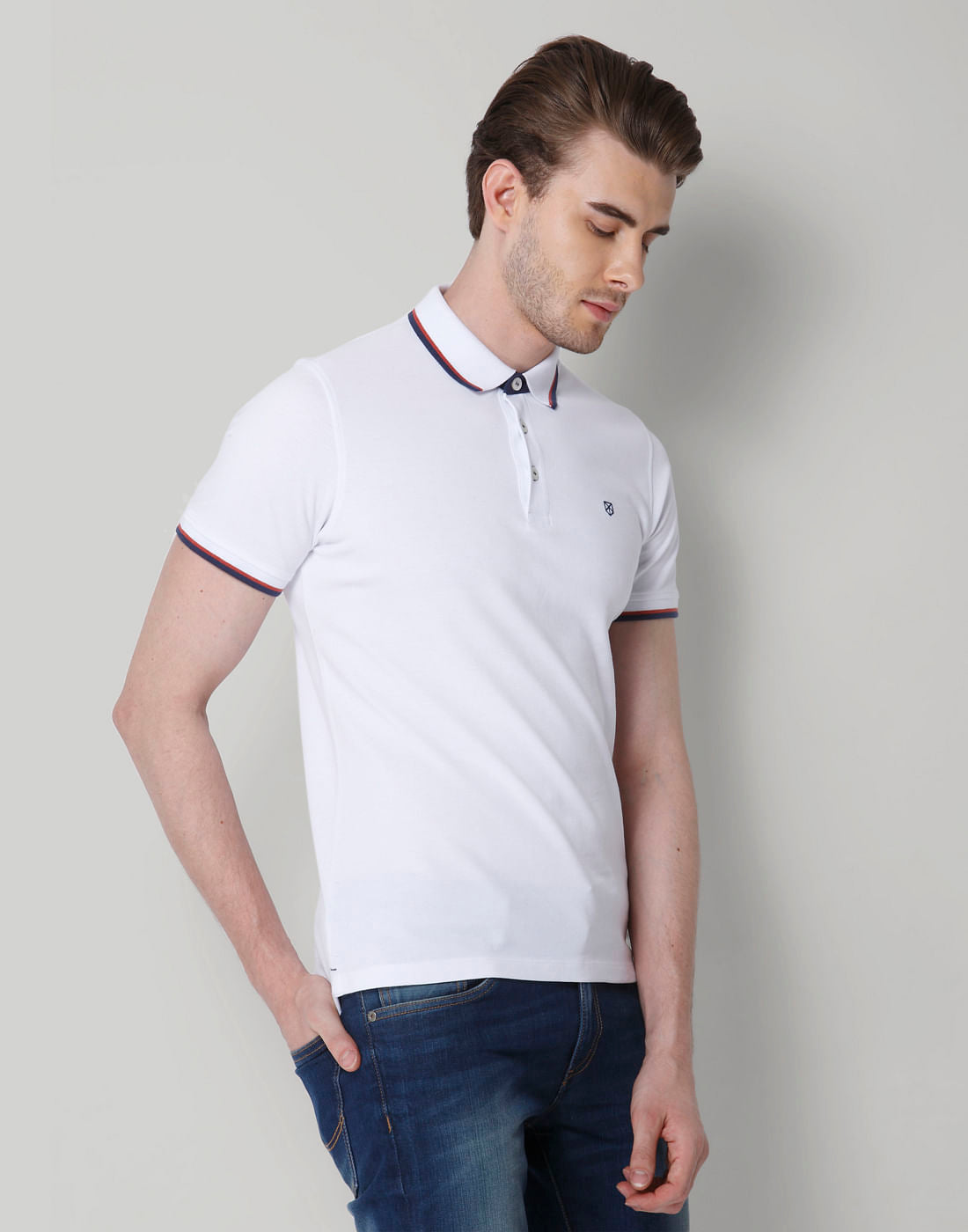 White Polo T-Shirt
