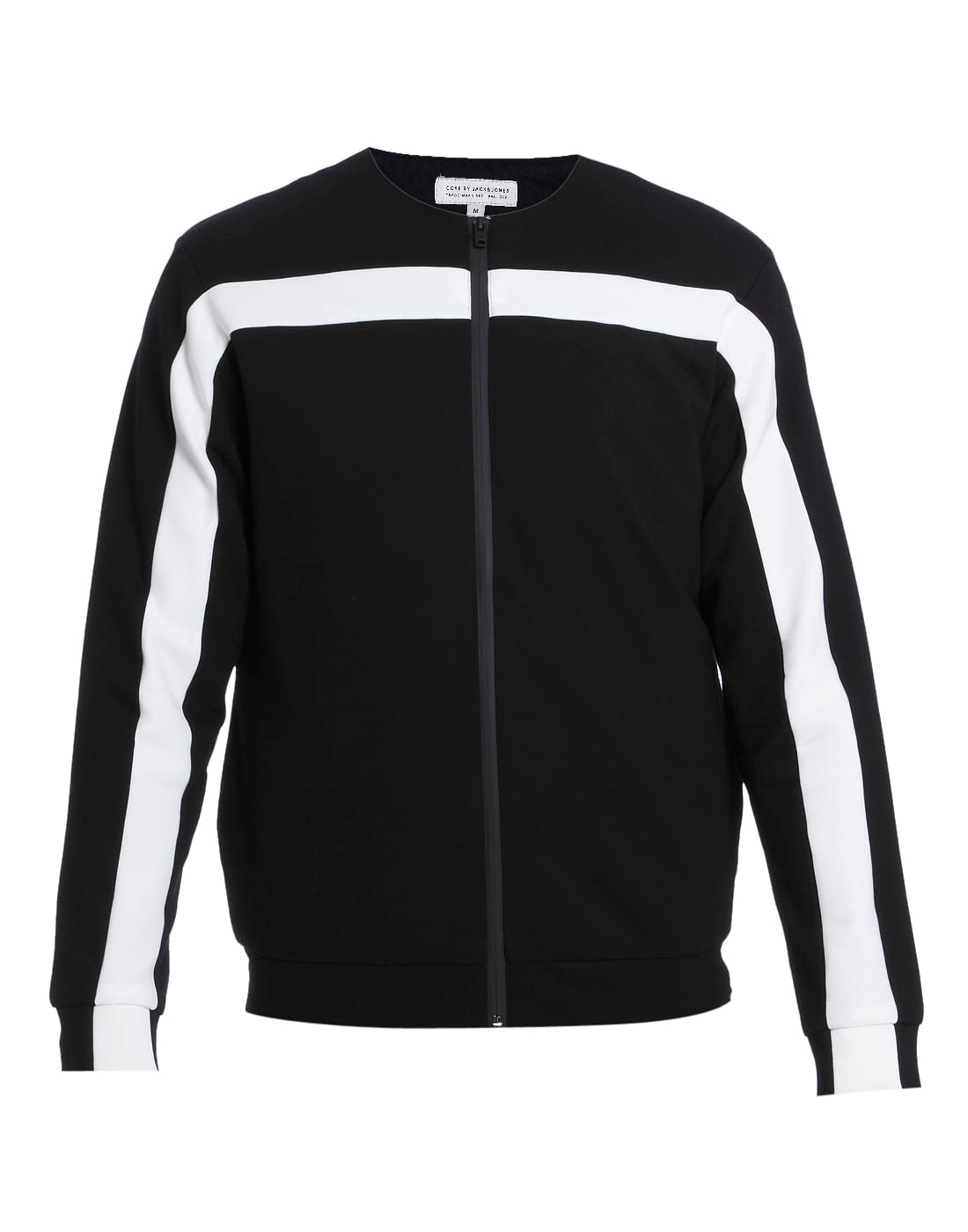 Black & White Bomber Jacket