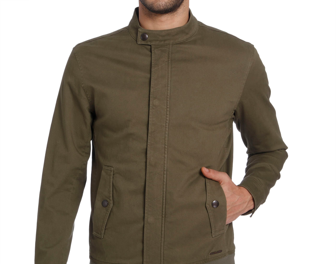 Olive Green Bomber Jacket
