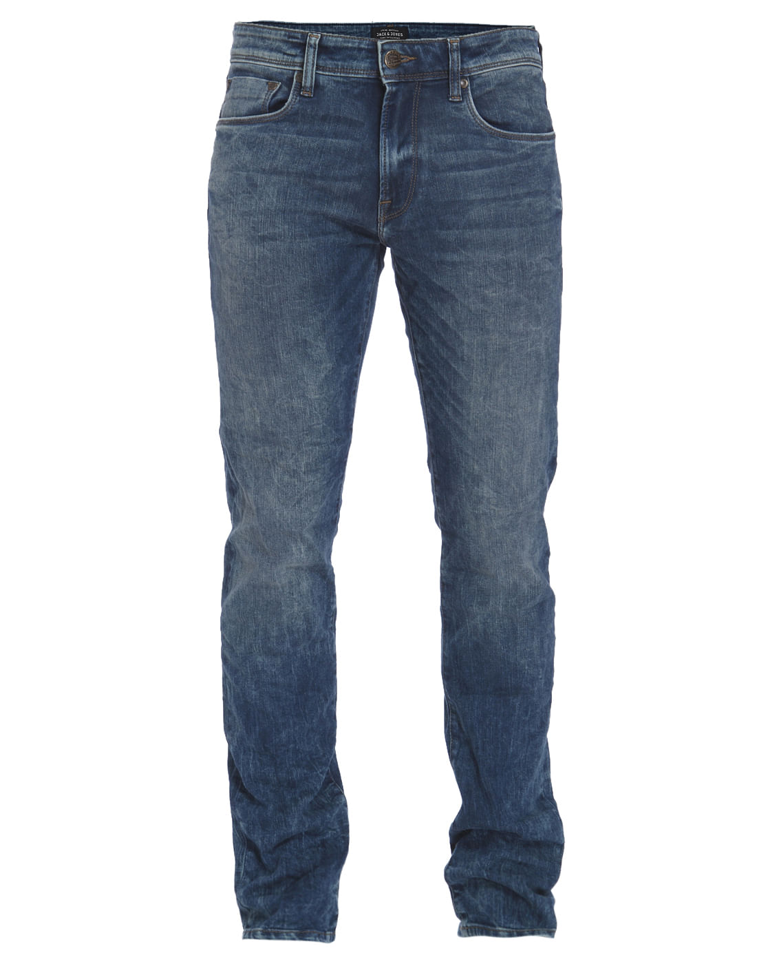 Dark Blue Low Rise Slim Fit Jeans