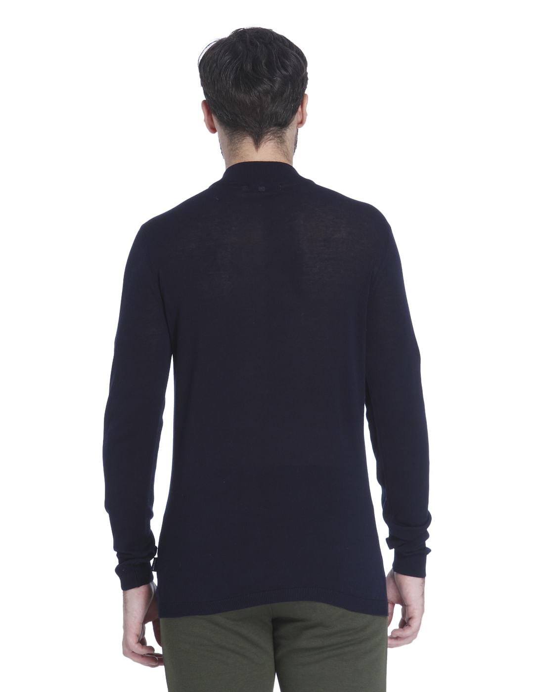 Blue Zip Up Sweatshirt