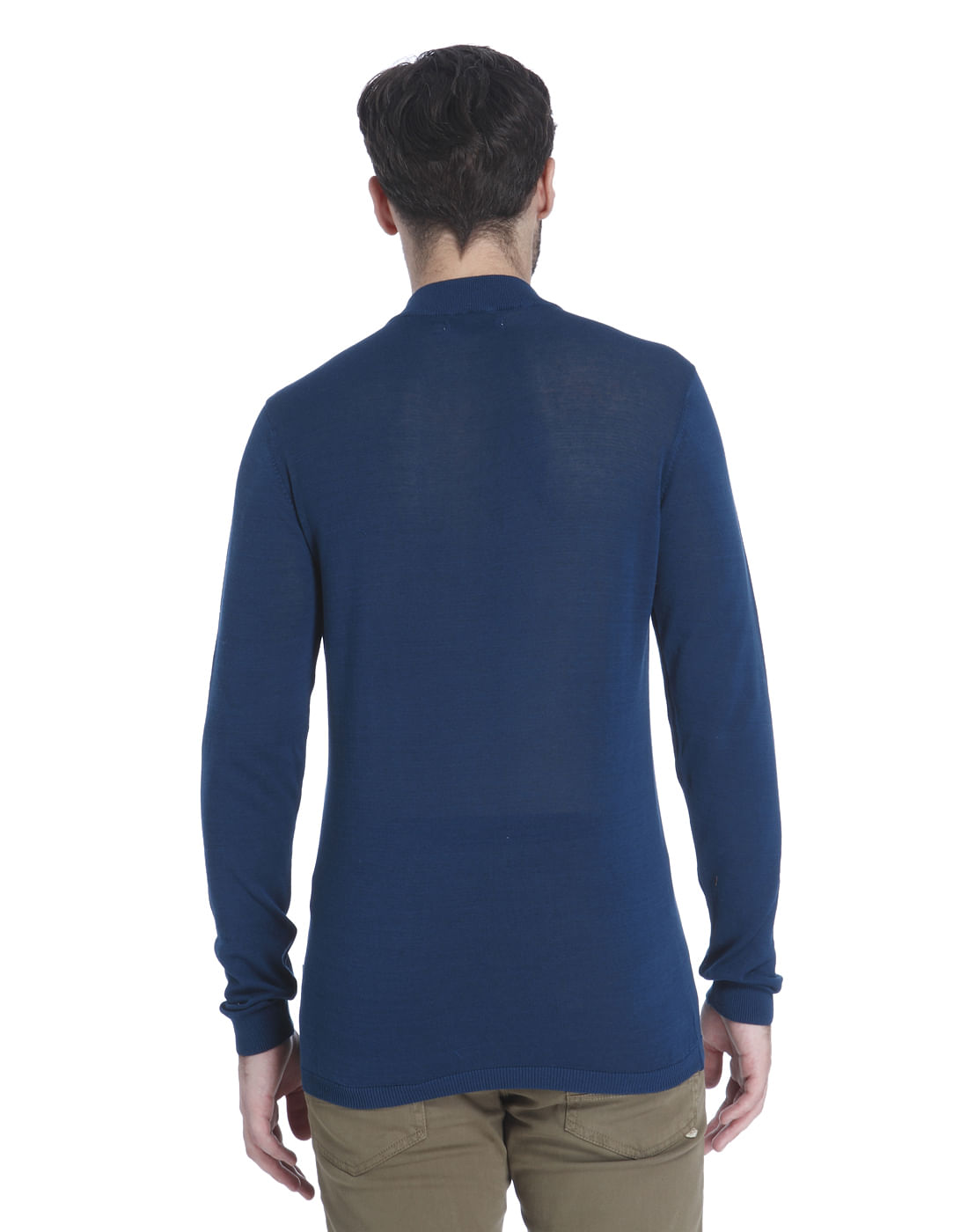 Teal Blue Zip Up Sweatshirt