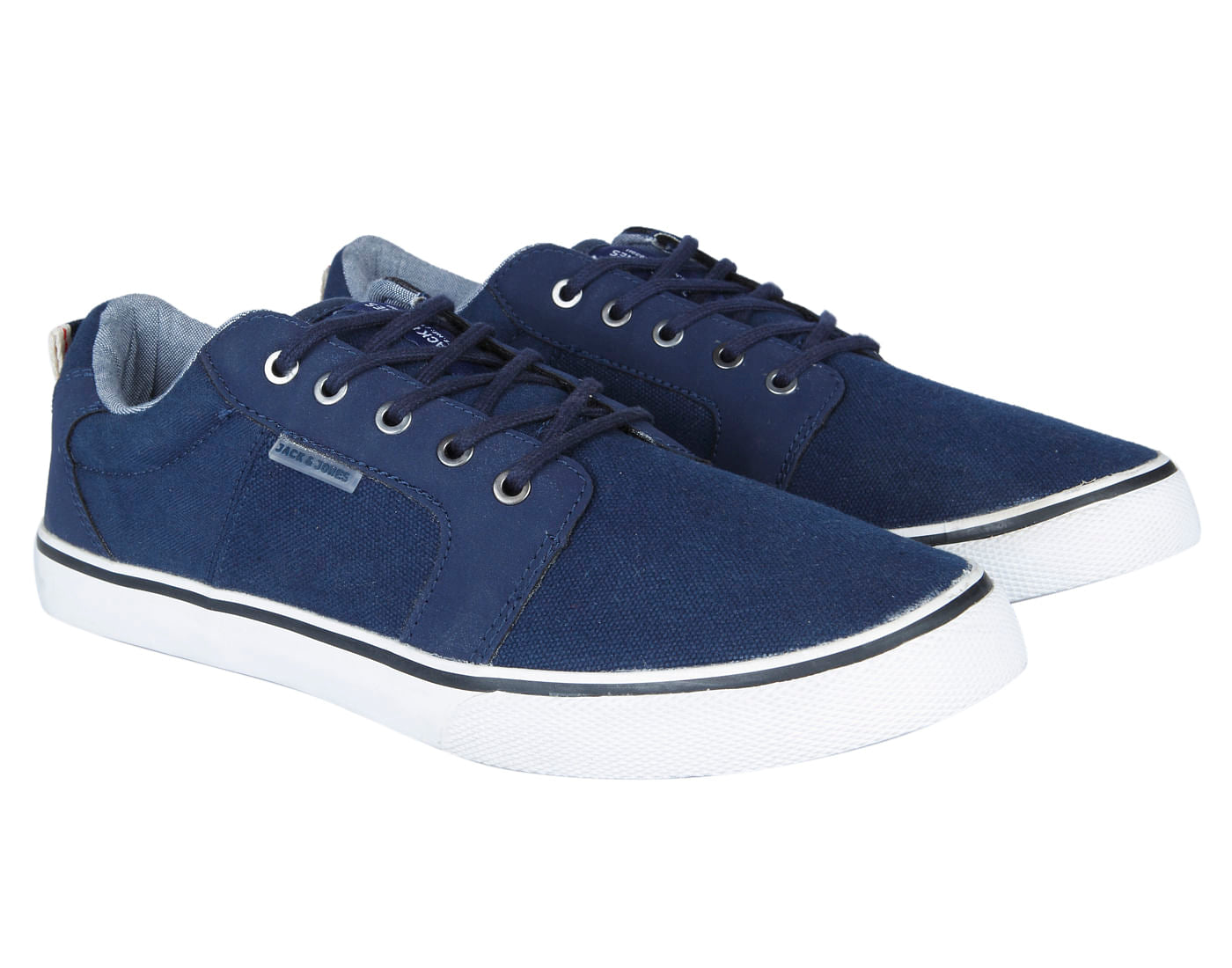 Blue Canvas Sneakers