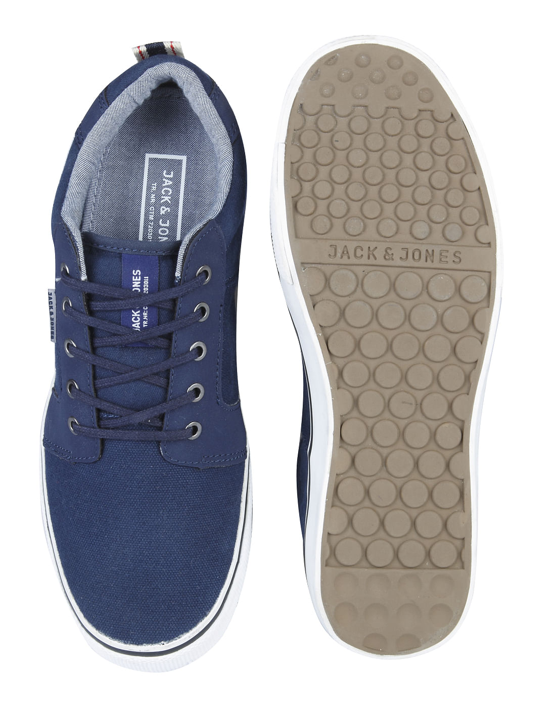 Blue Canvas Sneakers