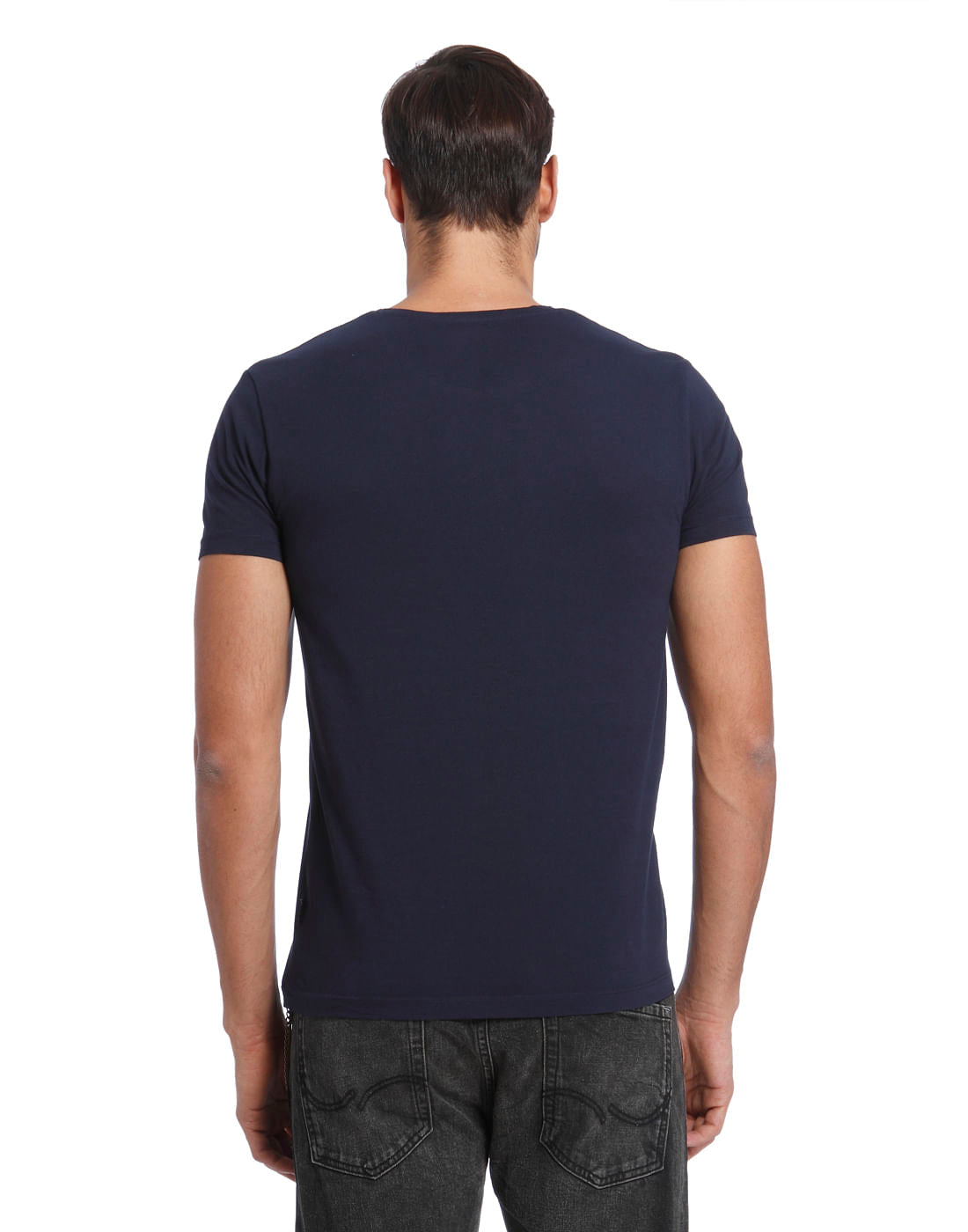 Star Wars Dark Blue Star Wars Print Crew Neck T-Shirt