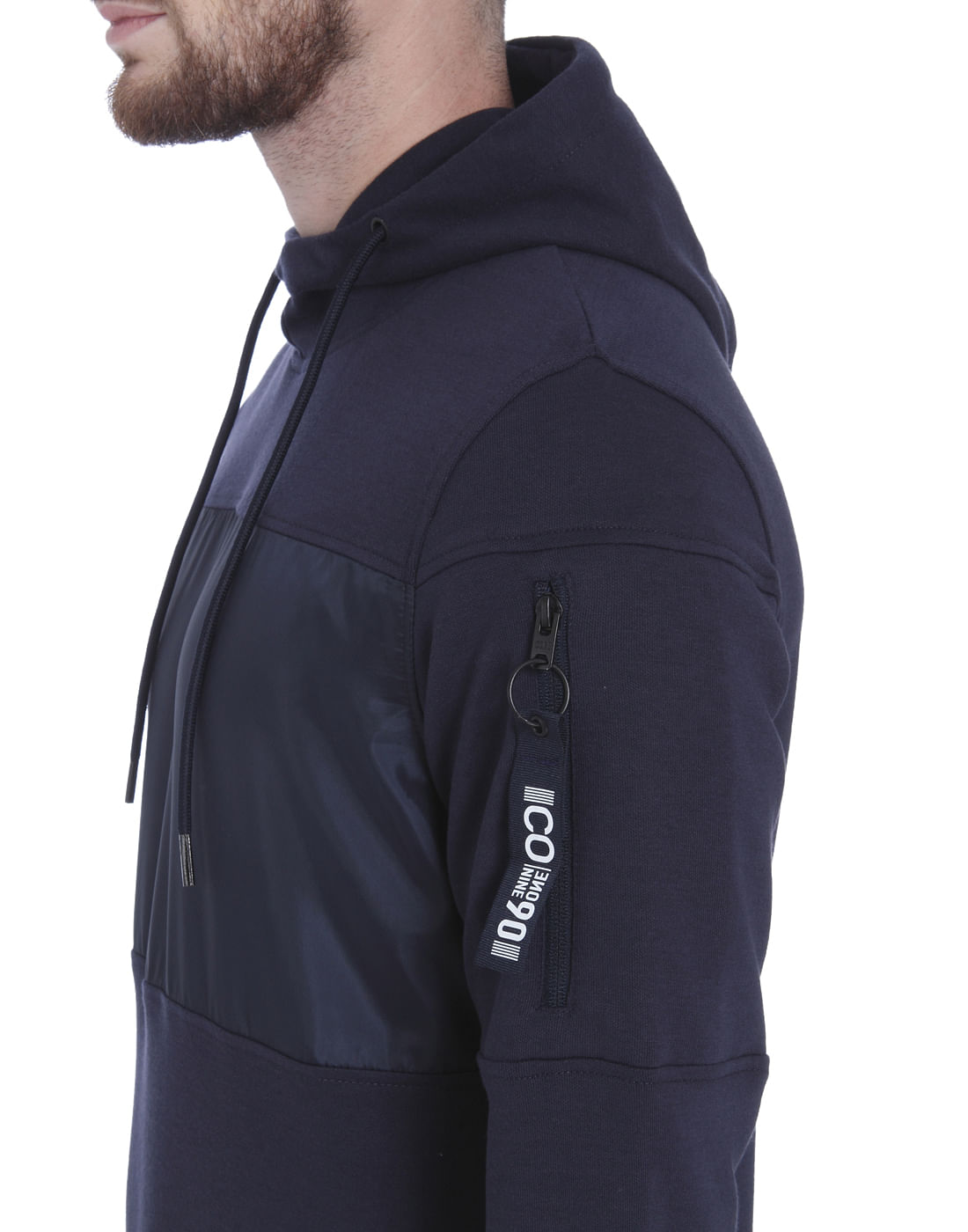 Dark Blue Hoodie Sweatshirt