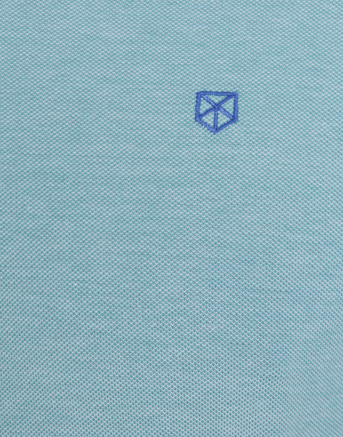 Sea Green & Blue Polo T-Shirt