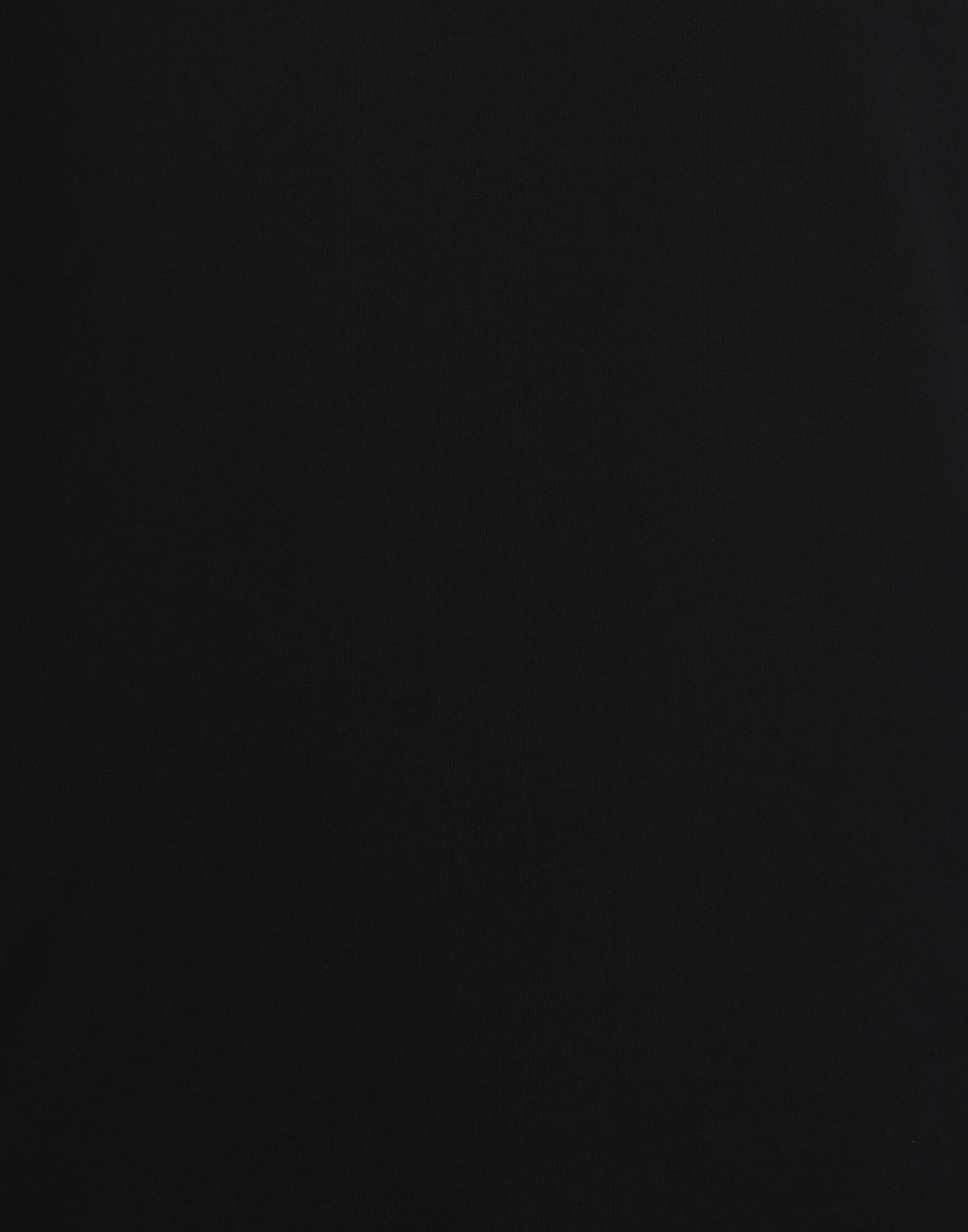 Black & White Text Print Crew Neck T-Shirt