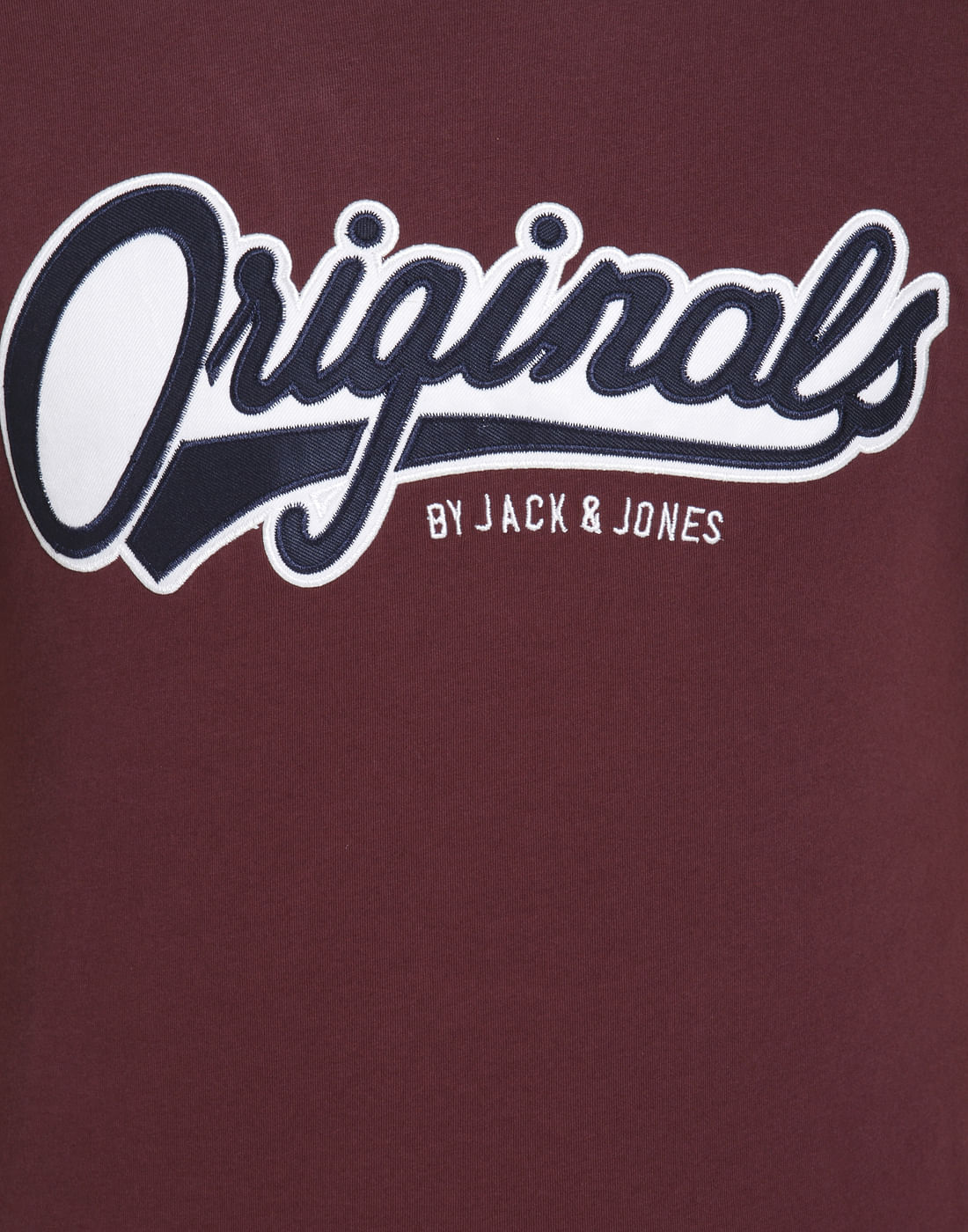 Purple Logo Print Crew Neck T-Shirt