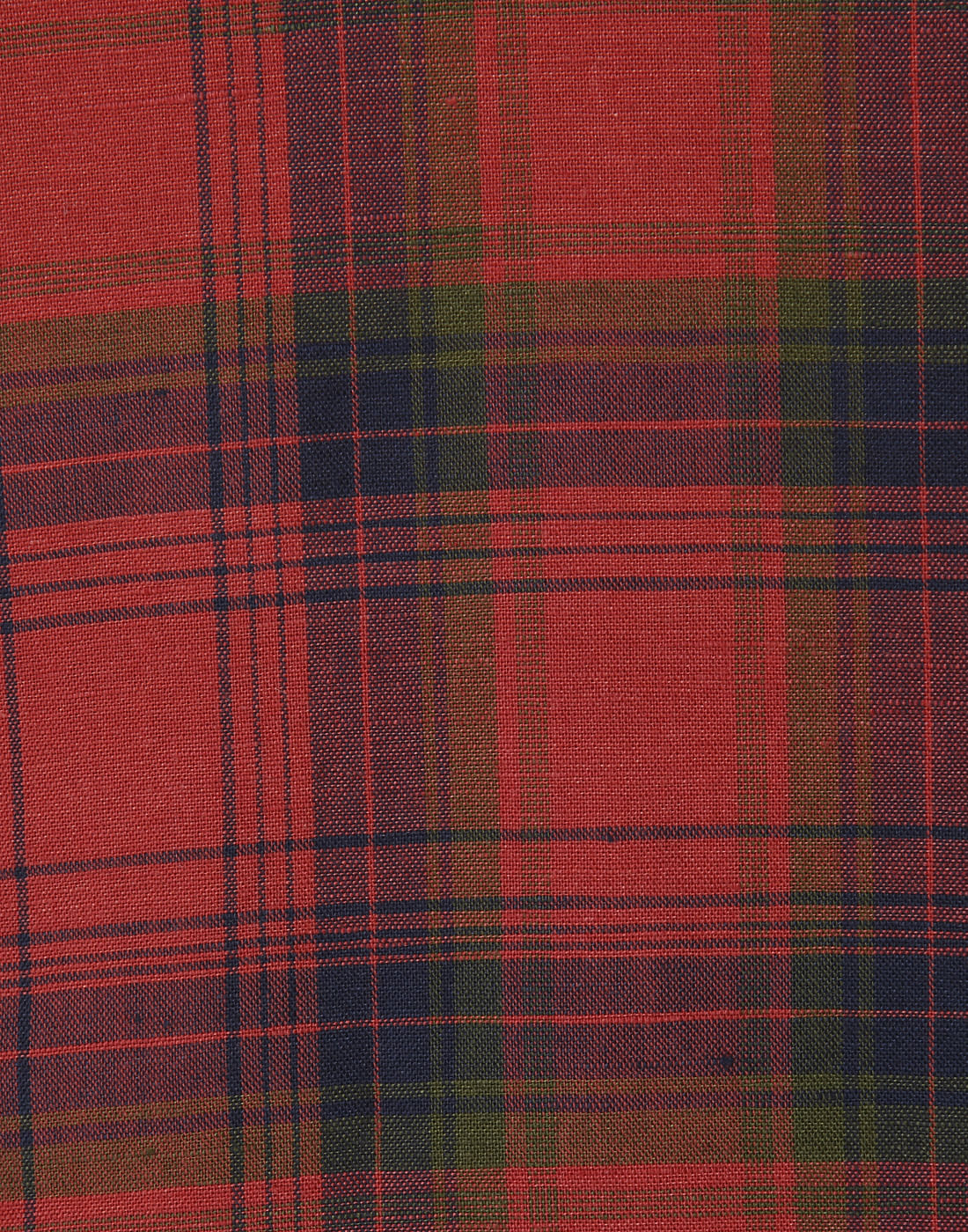 Red Check Slim Fit Shirt
