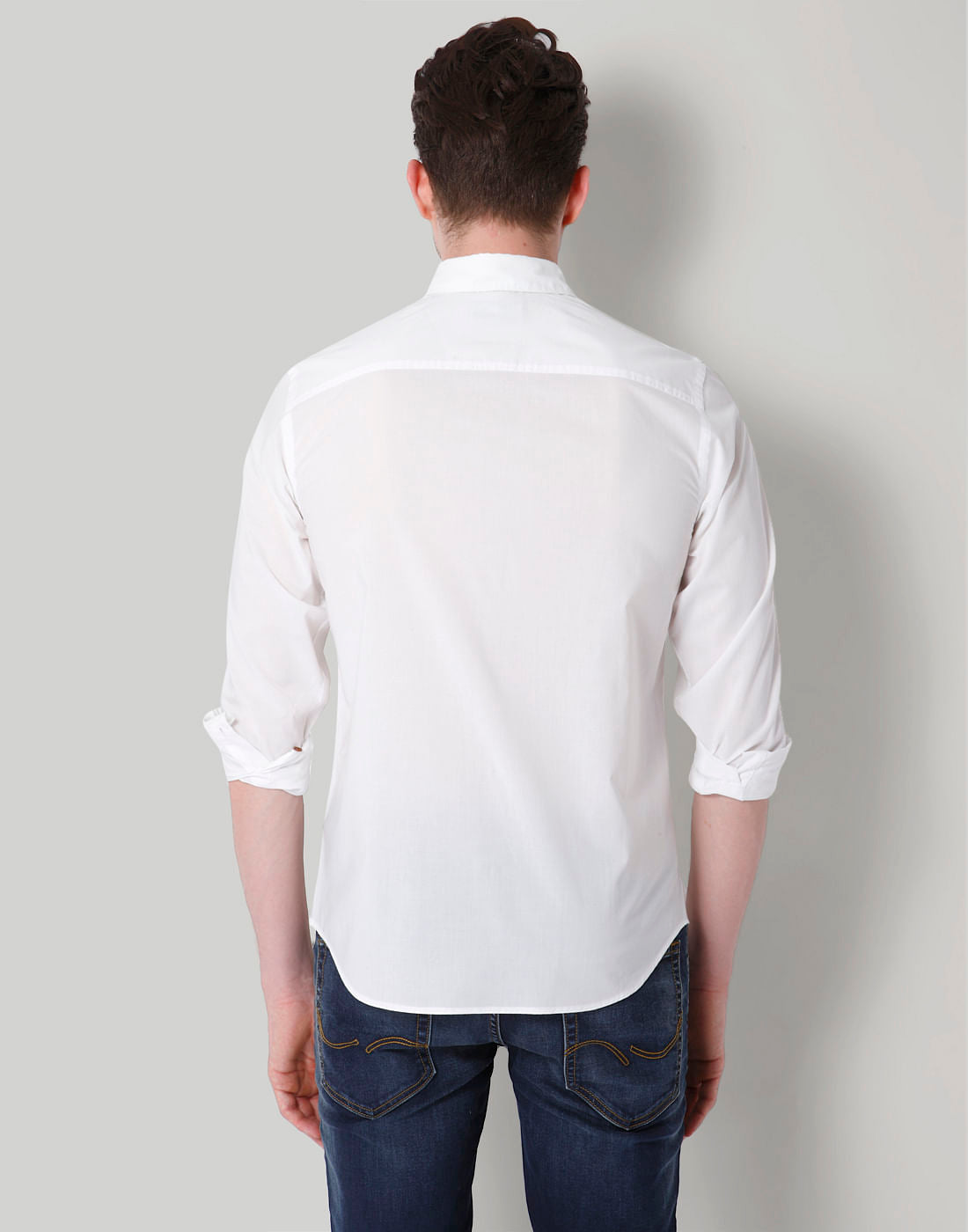 White Slim Fit Shirt
