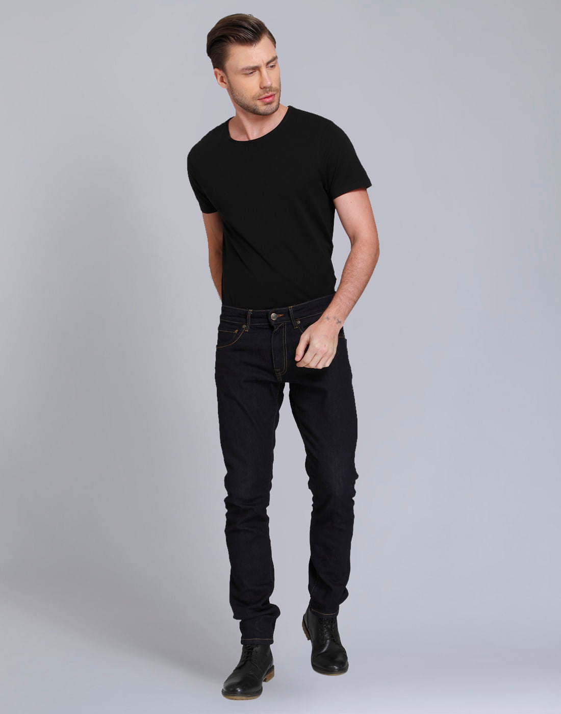Dark Blue Slim Fit Jeans