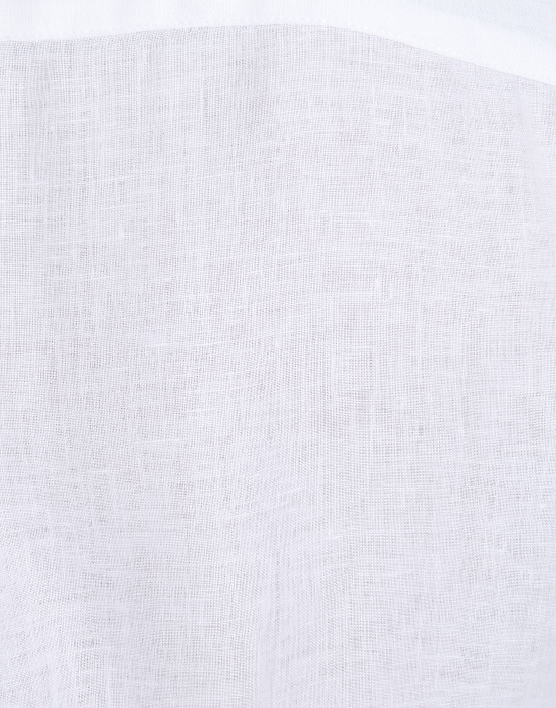 White Linen Slim Fit Shirt
