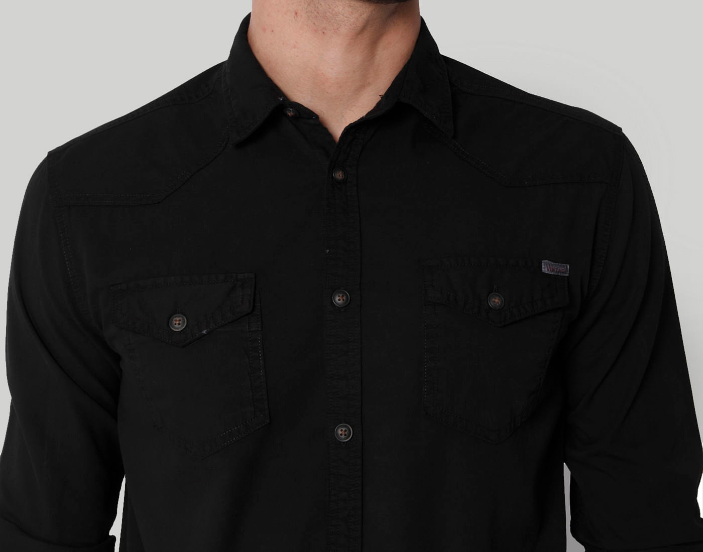 Black Regular Fit Shirt