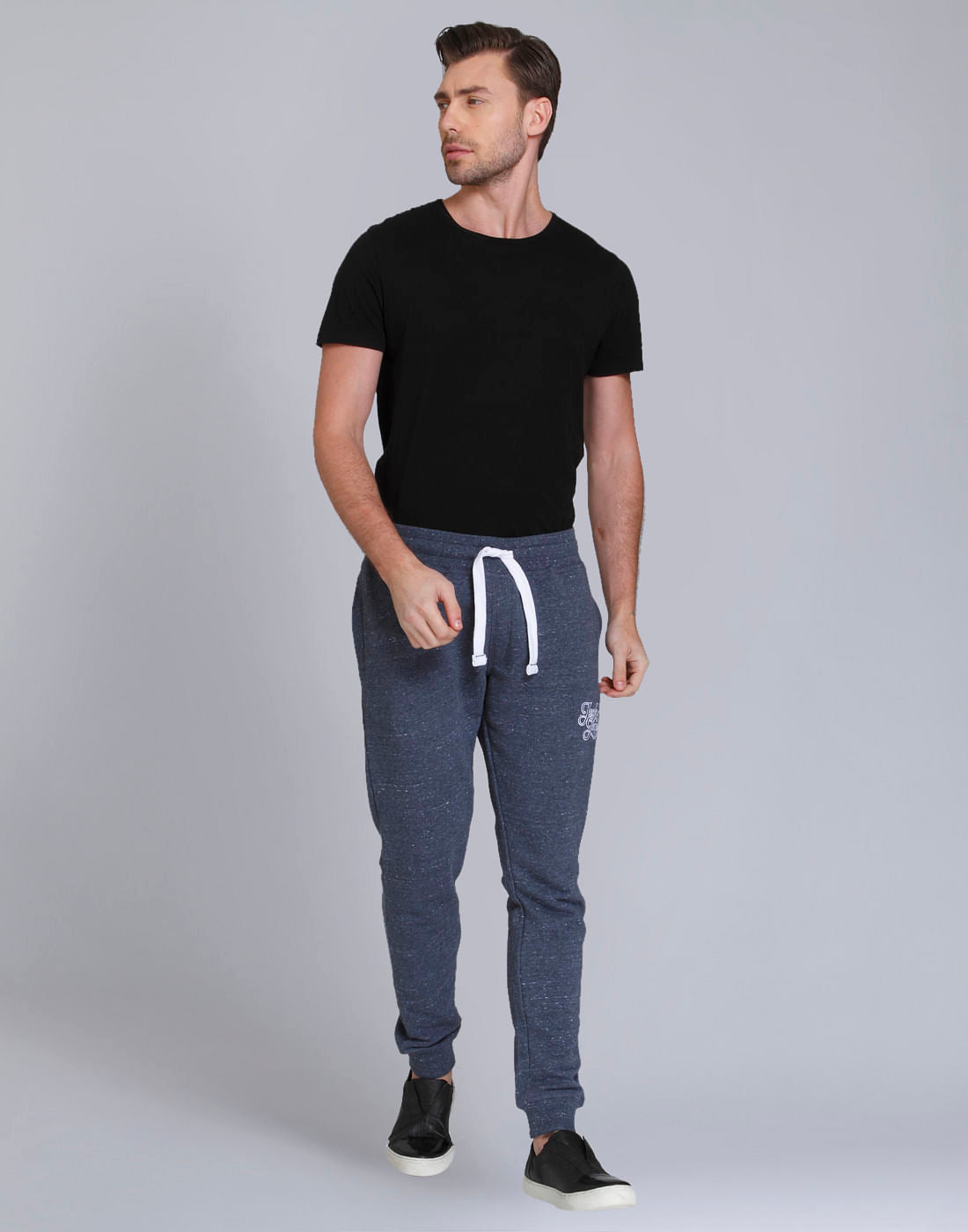 Blue Drawstring Pants