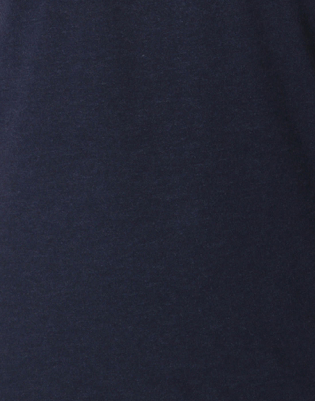 Blue Text Print Crew Neck T-Shirt