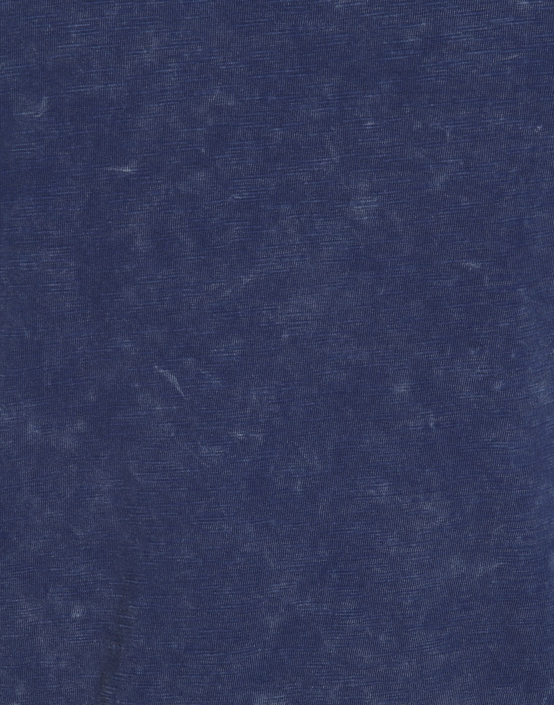 Textured Blue Crew Neck T-Shirt