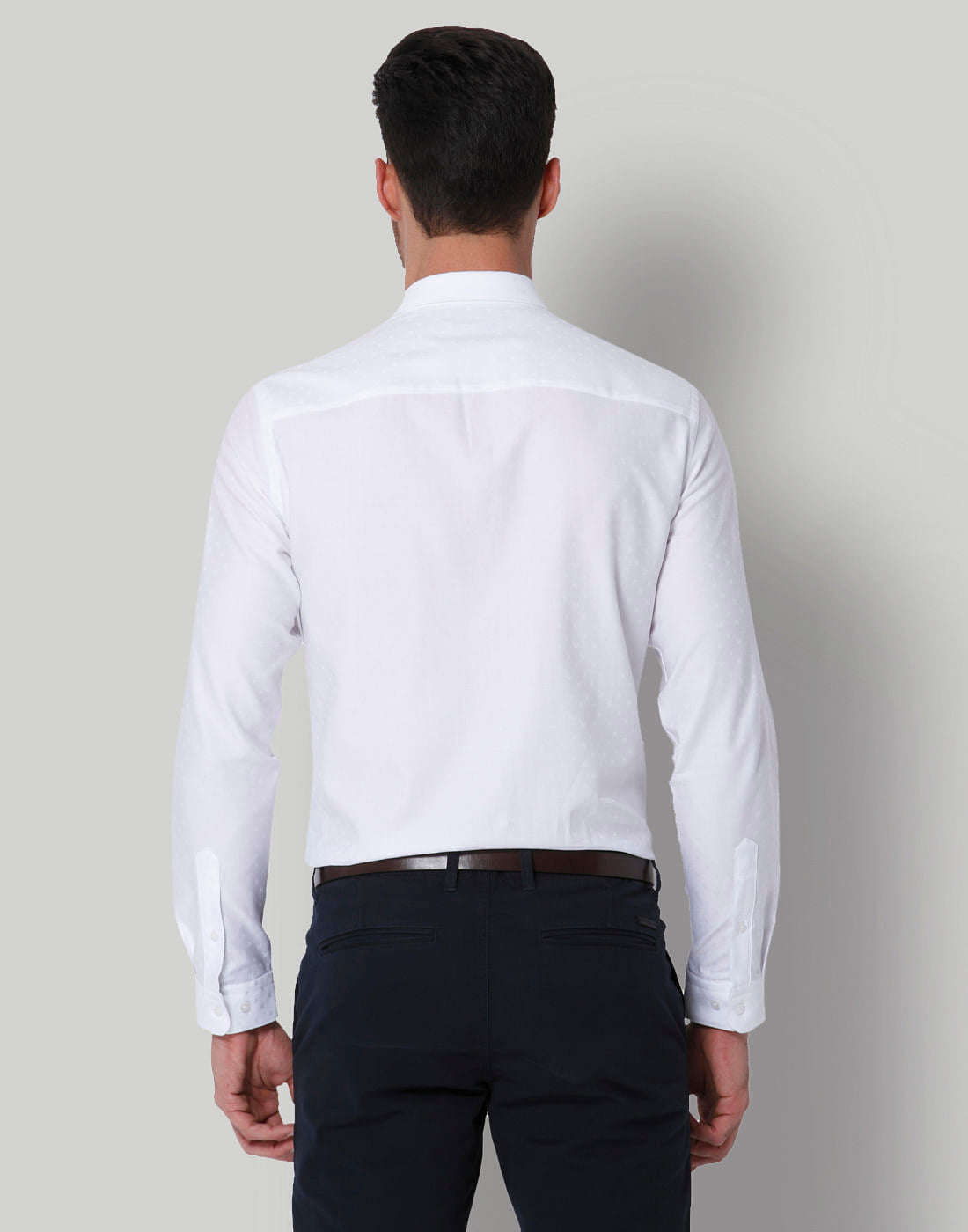 White Slim Fit Shirt