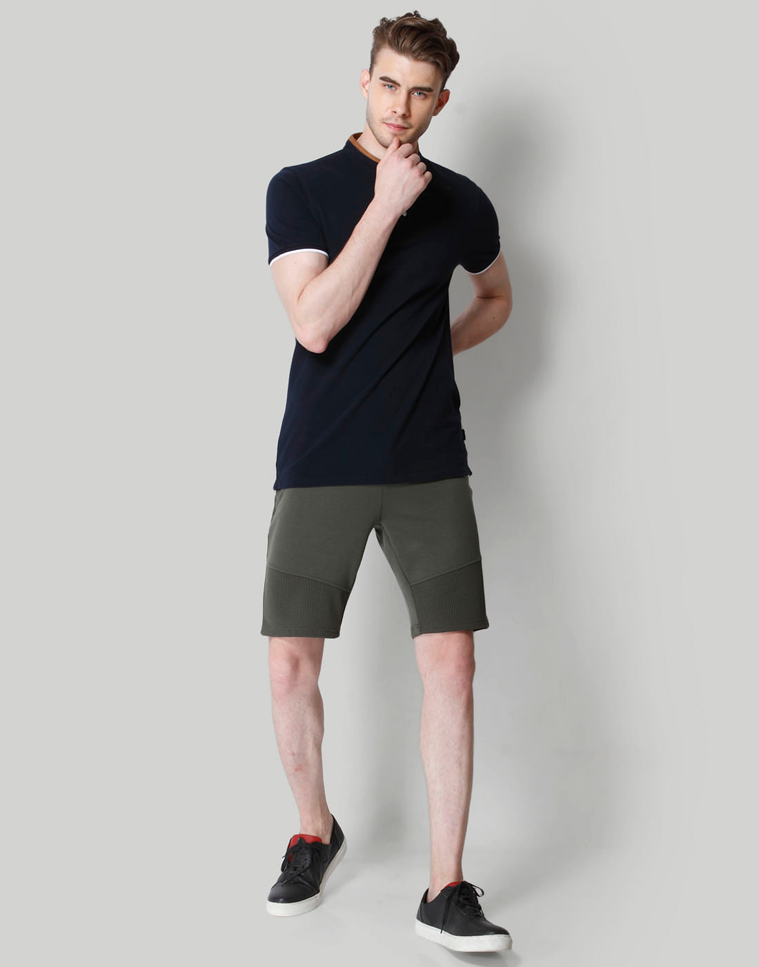 Dark Blue Polo T-Shirt