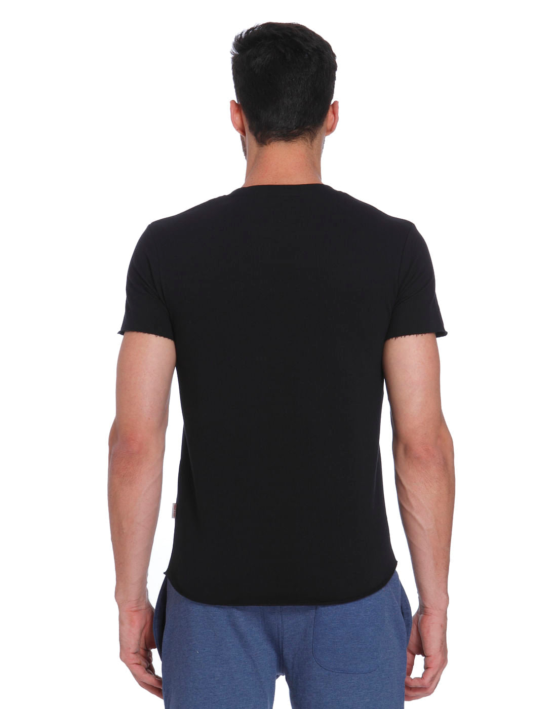 Black Dragon Print Crew Neck T-Shirt