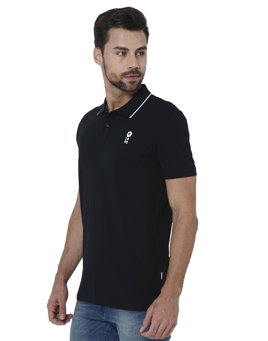 Black Polo T-Shirt