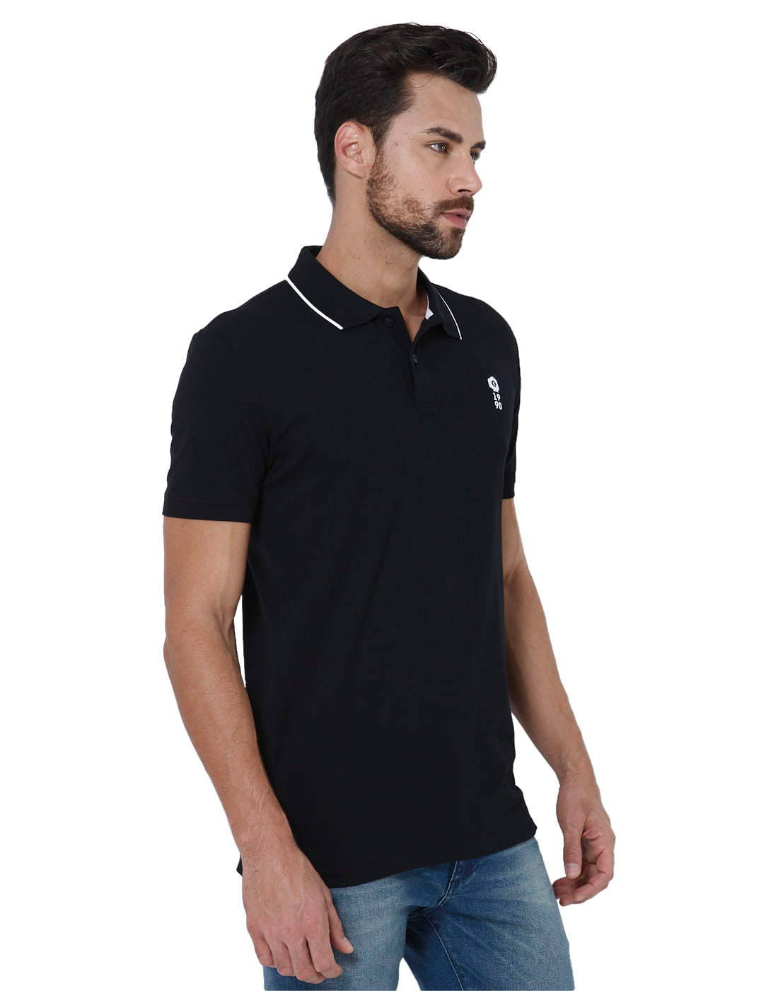 Black Polo T-Shirt