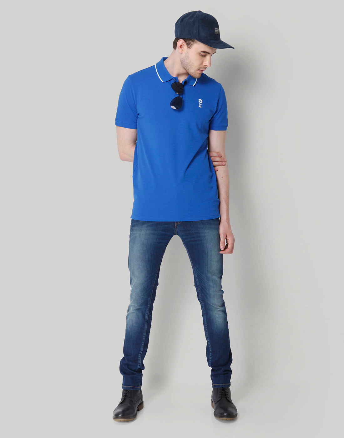 Blue Polo T-Shirt