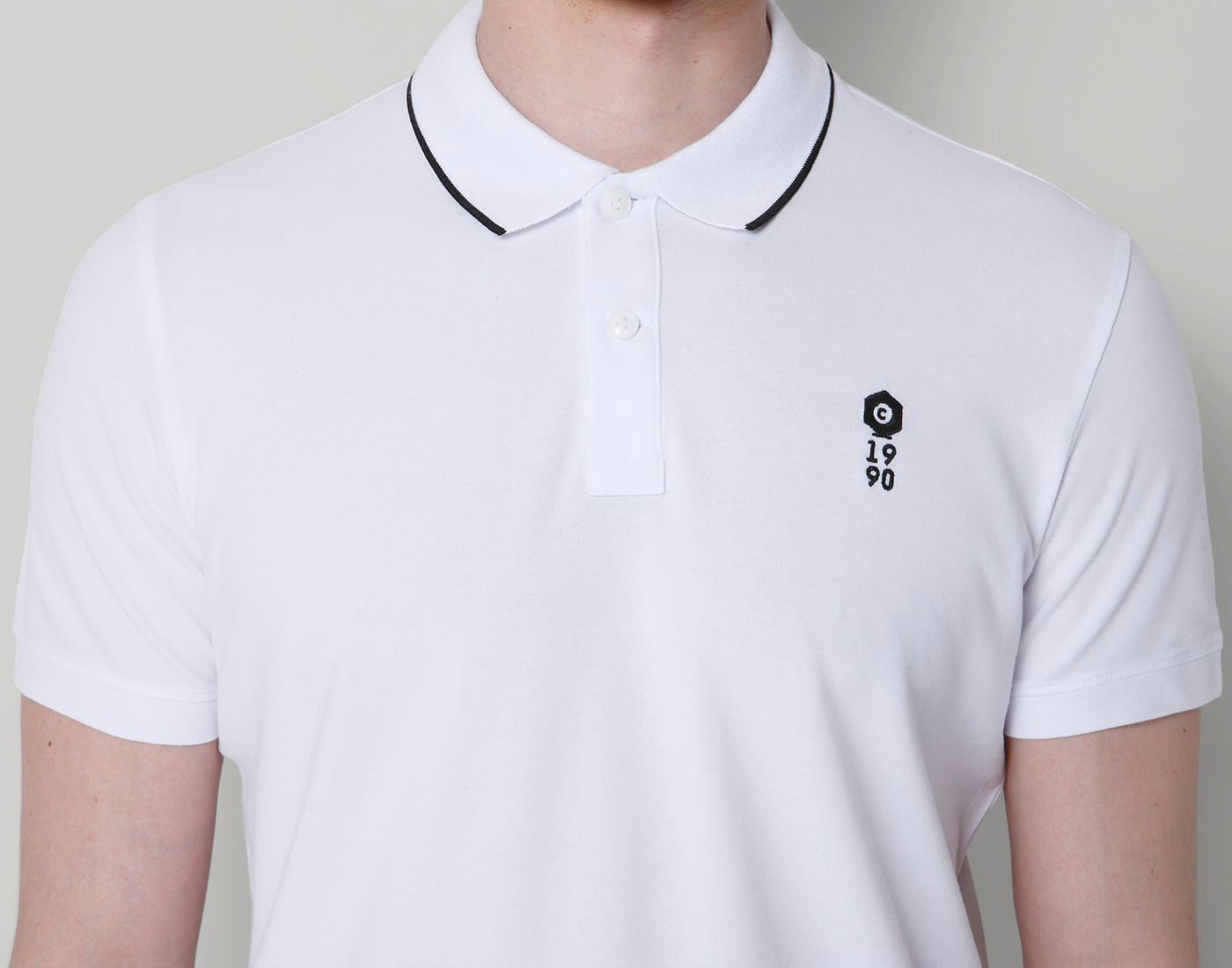 White Polo T-Shirt
