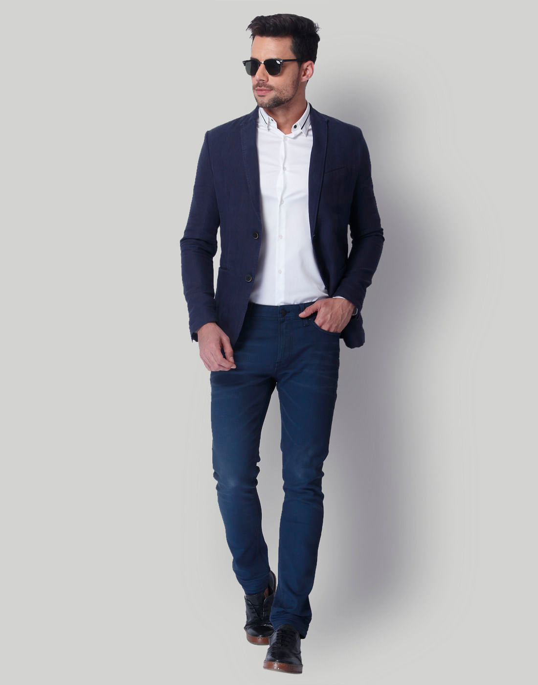 White Slim Fit Shirt