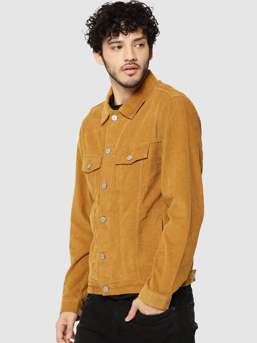 Mustard Corduroy Jacket