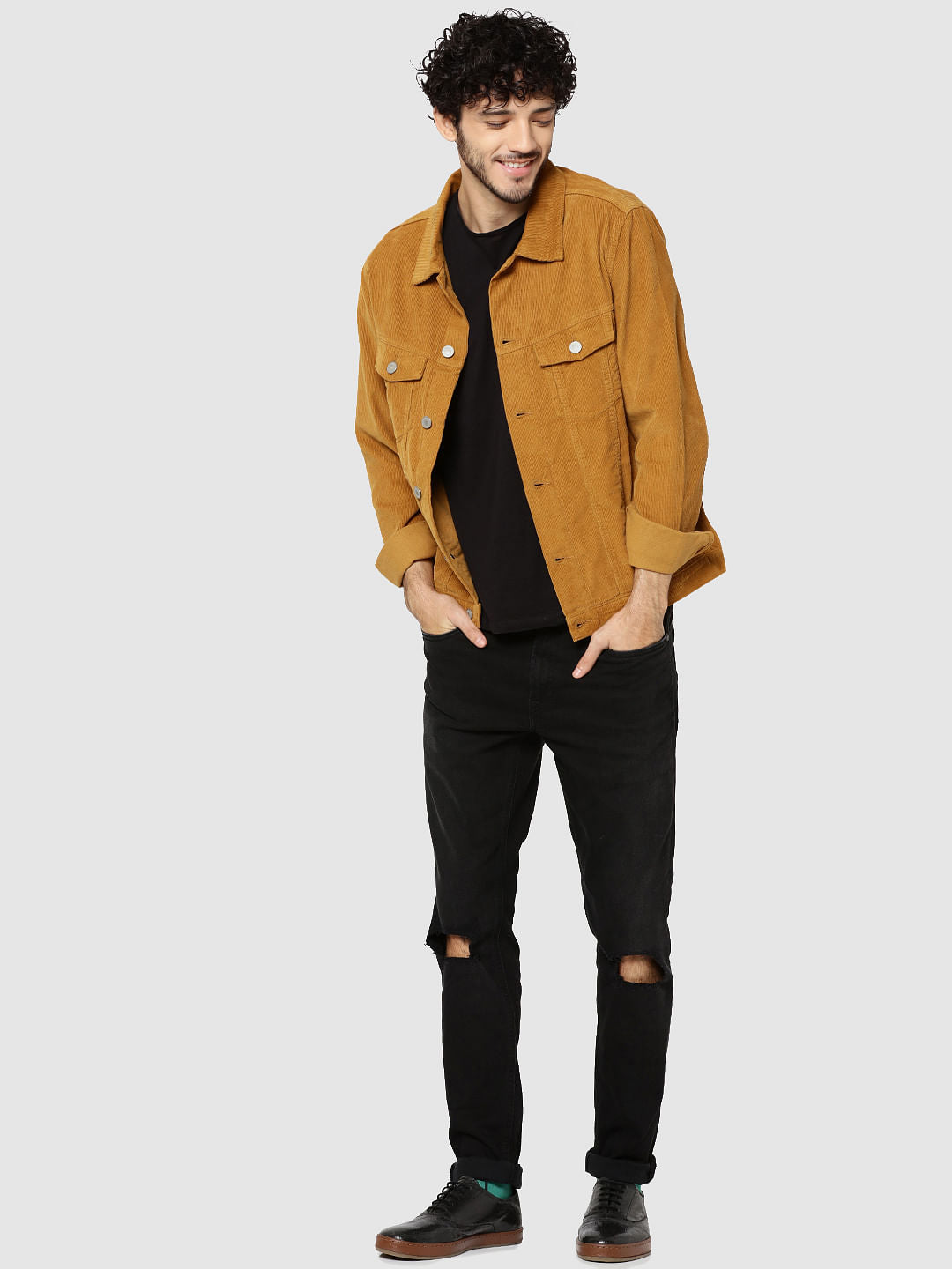 Mustard Corduroy Jacket