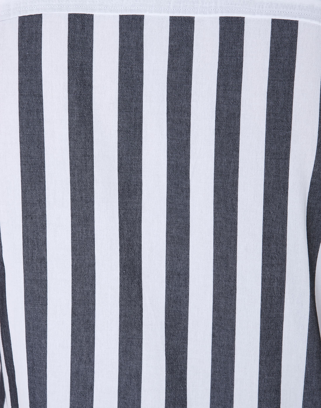 Black Striped Slim Fit Shirt
