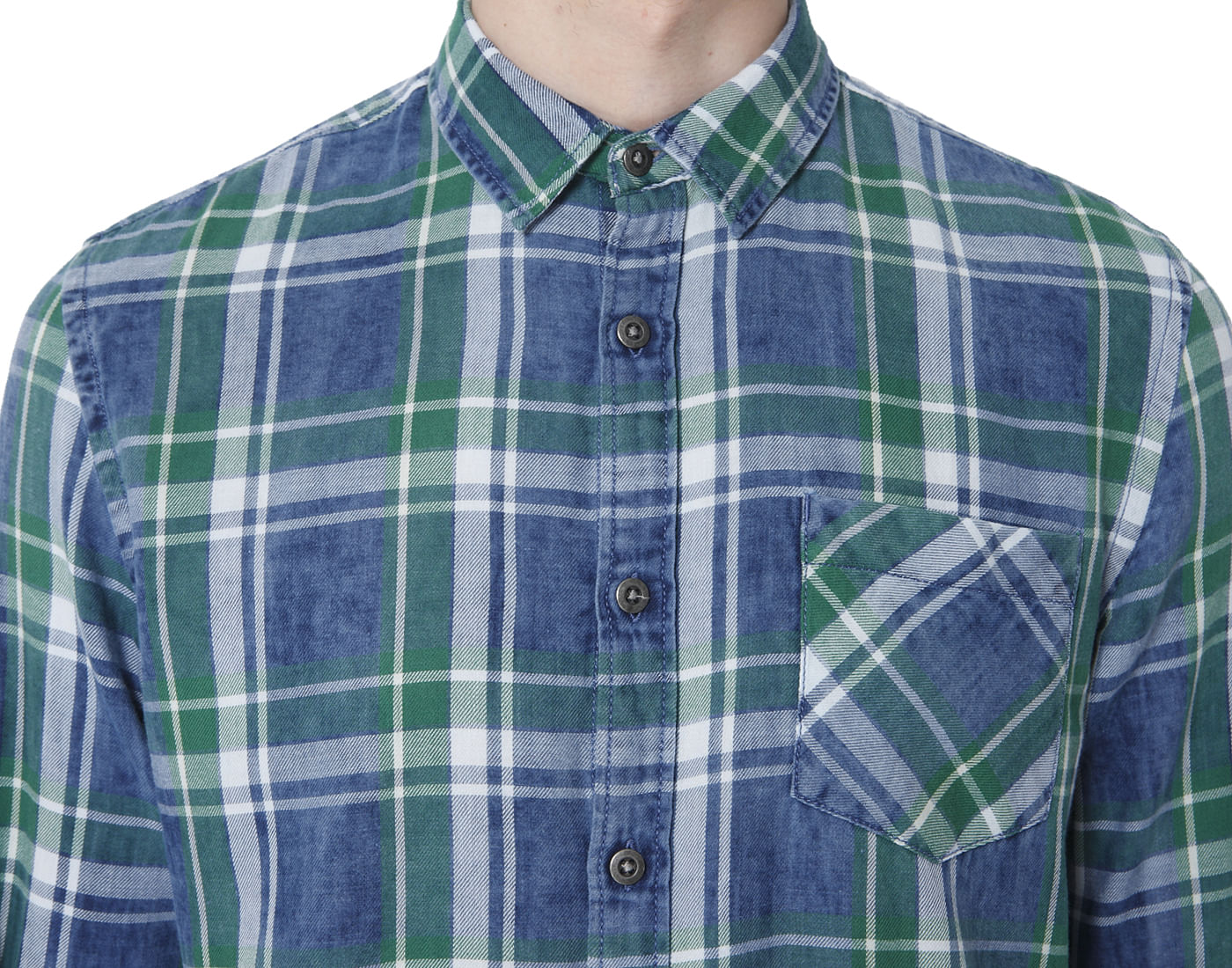 Blue Check Shirt