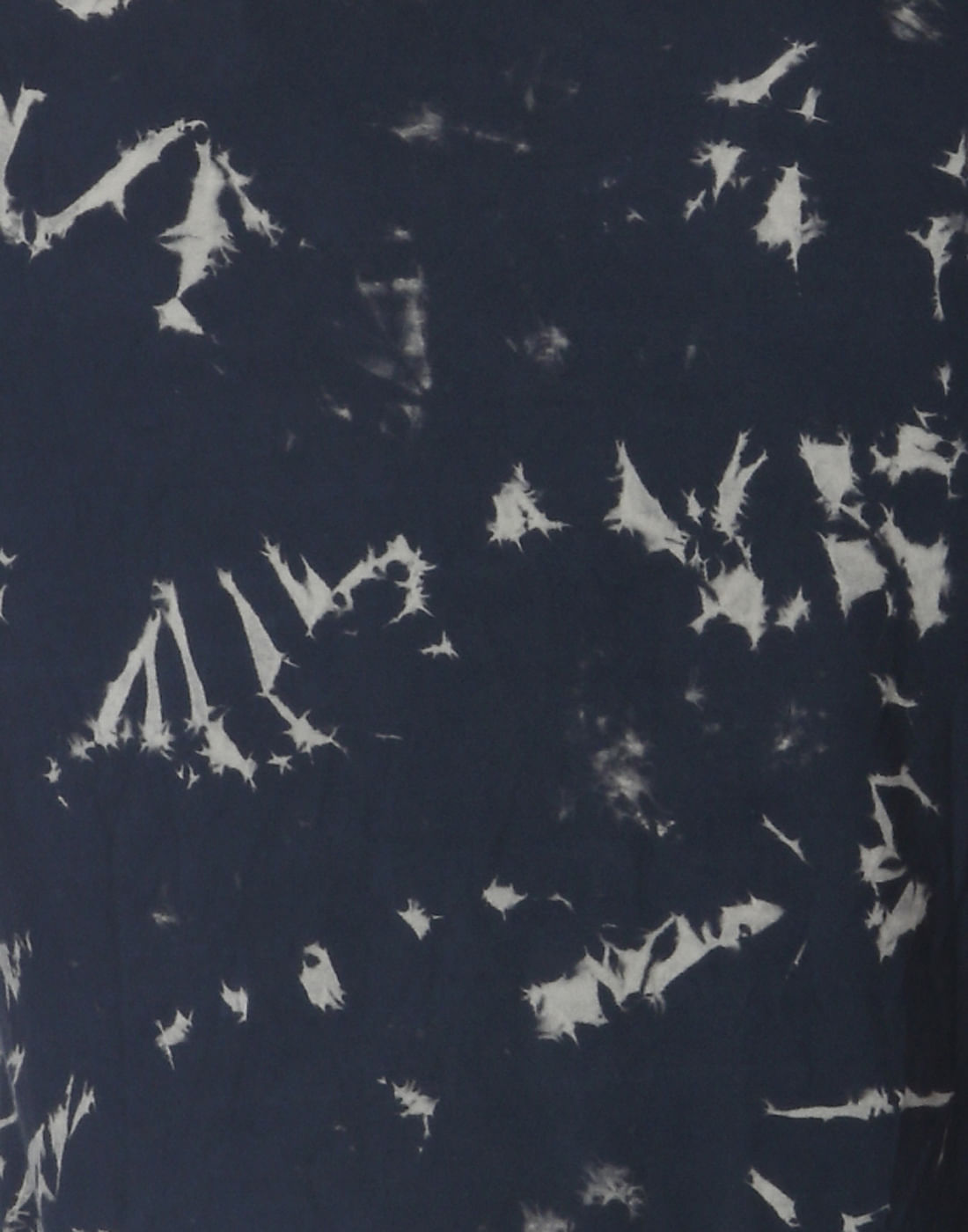 Black Tye & Dye Print Crew Neck T-Shirt